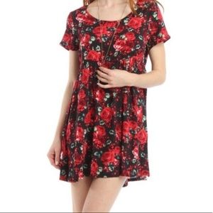 American Apparel Babydoll Floral Dress